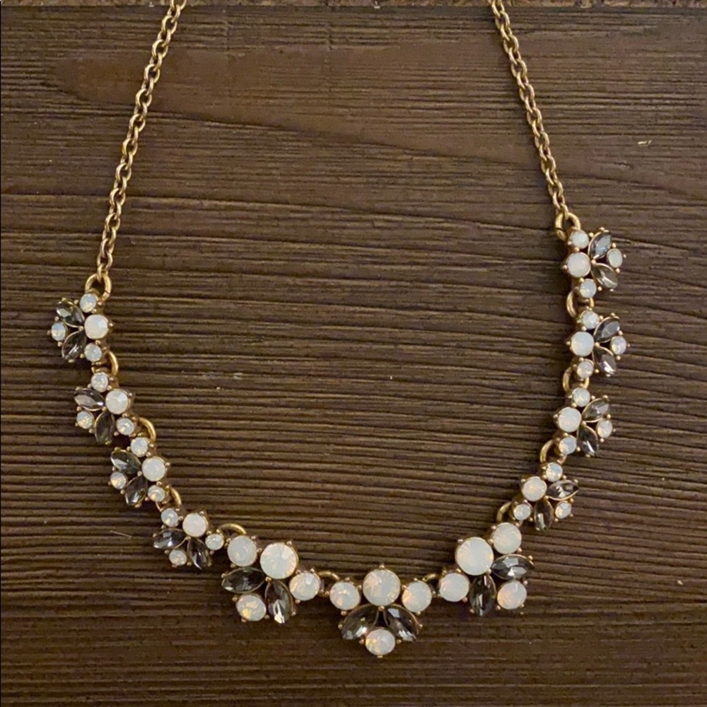 J Crew Blue Gray Necklace
